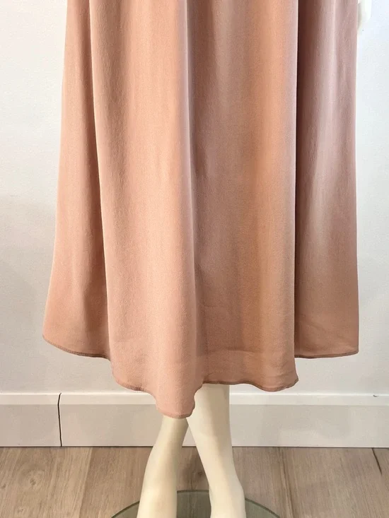 Aritzia Wilfred Bisous Silk Slip Midi Dress - Picture 6 of 13